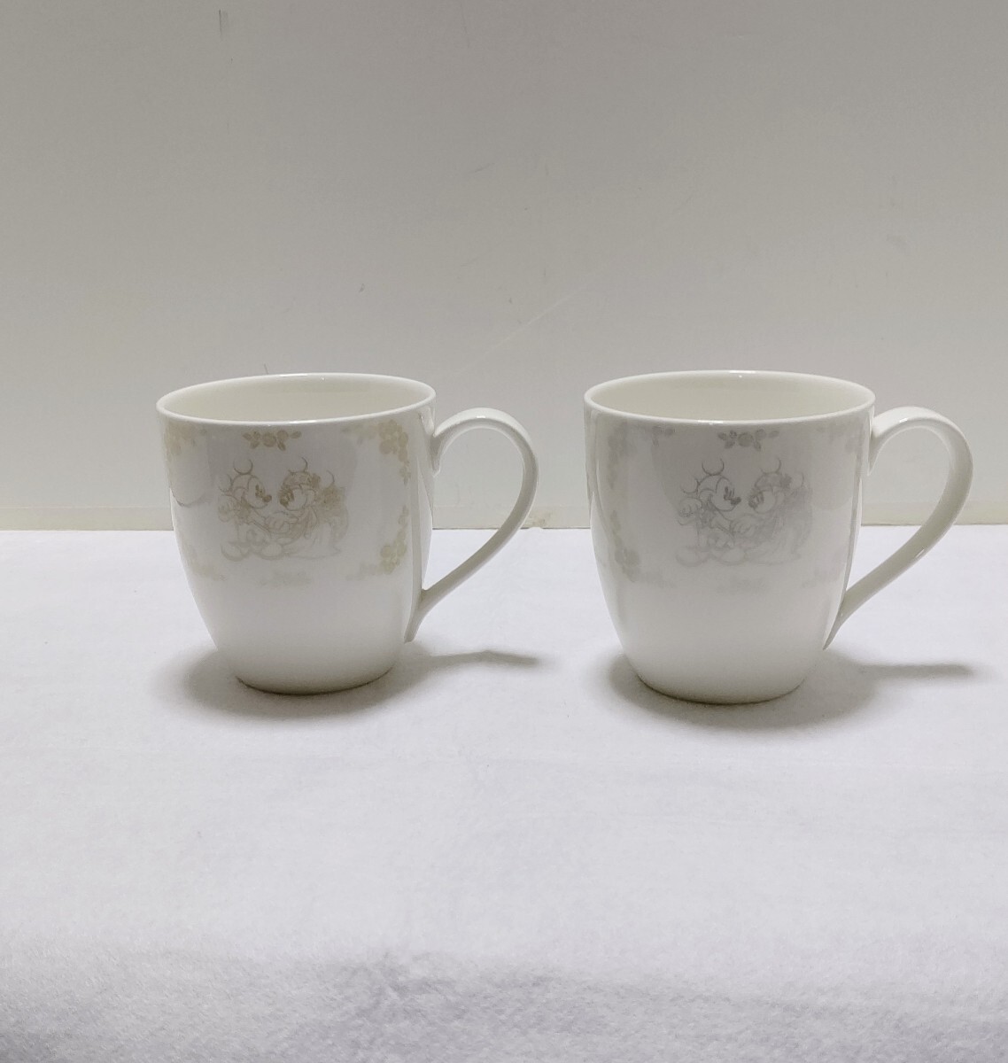 NARUMI Disney AMBASSADOR HOTEL ミッキー&ミニー ペアー マグカップ拍卖