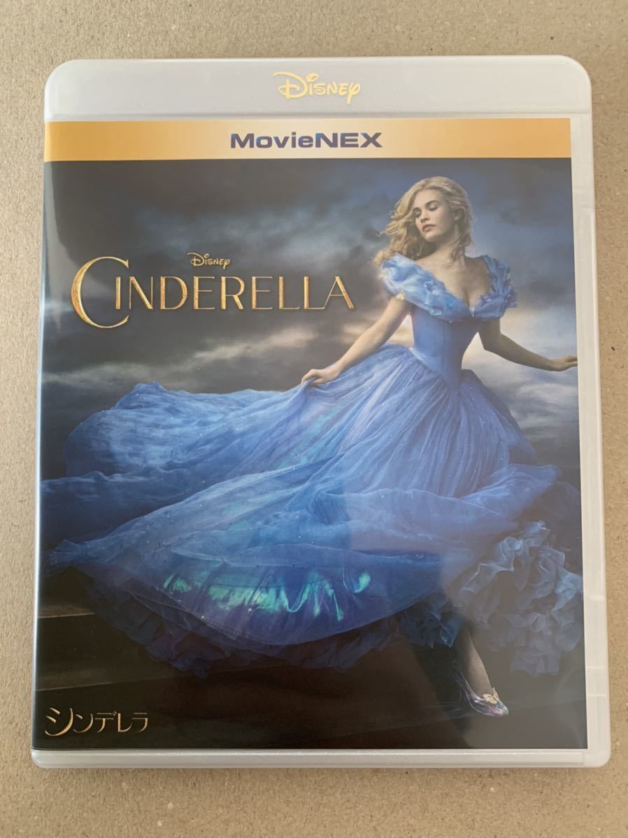 D102 シンデレラ 実写版 ブルーレイ と 純正ケース 未再生品 国内正規品 同封可 ディズニー MovieNEX Blu-rayのみ(DVD・Magicコードなし)拍卖