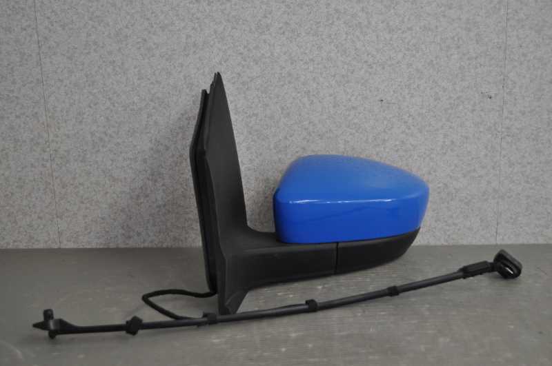 VW UP! アップ! ムーヴアップ 120型 右H (AACHY) 左 ドアミラー 電格 5P 5ピン コーンフラワーブルー 青 LD5C s019145C拍卖