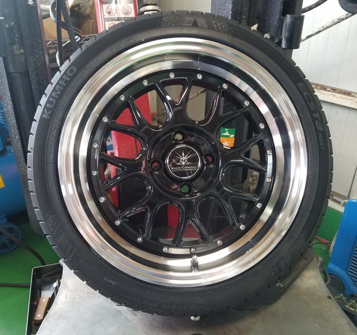 ハイゼットバン デッキバン エヴリィ キャリー BD00 16インチ クムホ HS51 タイヤホイールセット 165/40R16 165/45R16 165/50R16拍卖