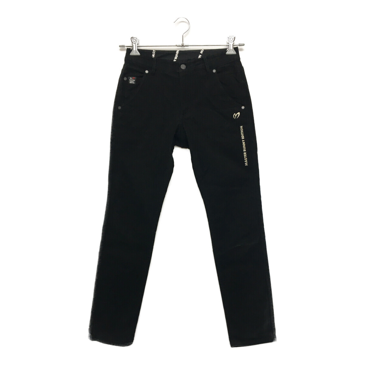 coco 中古【値下げ】マスターバニーエディション レディース パンツ 0(S) 黒 ブラック 裏微起毛 レターパックプラス発送可 98113拍卖