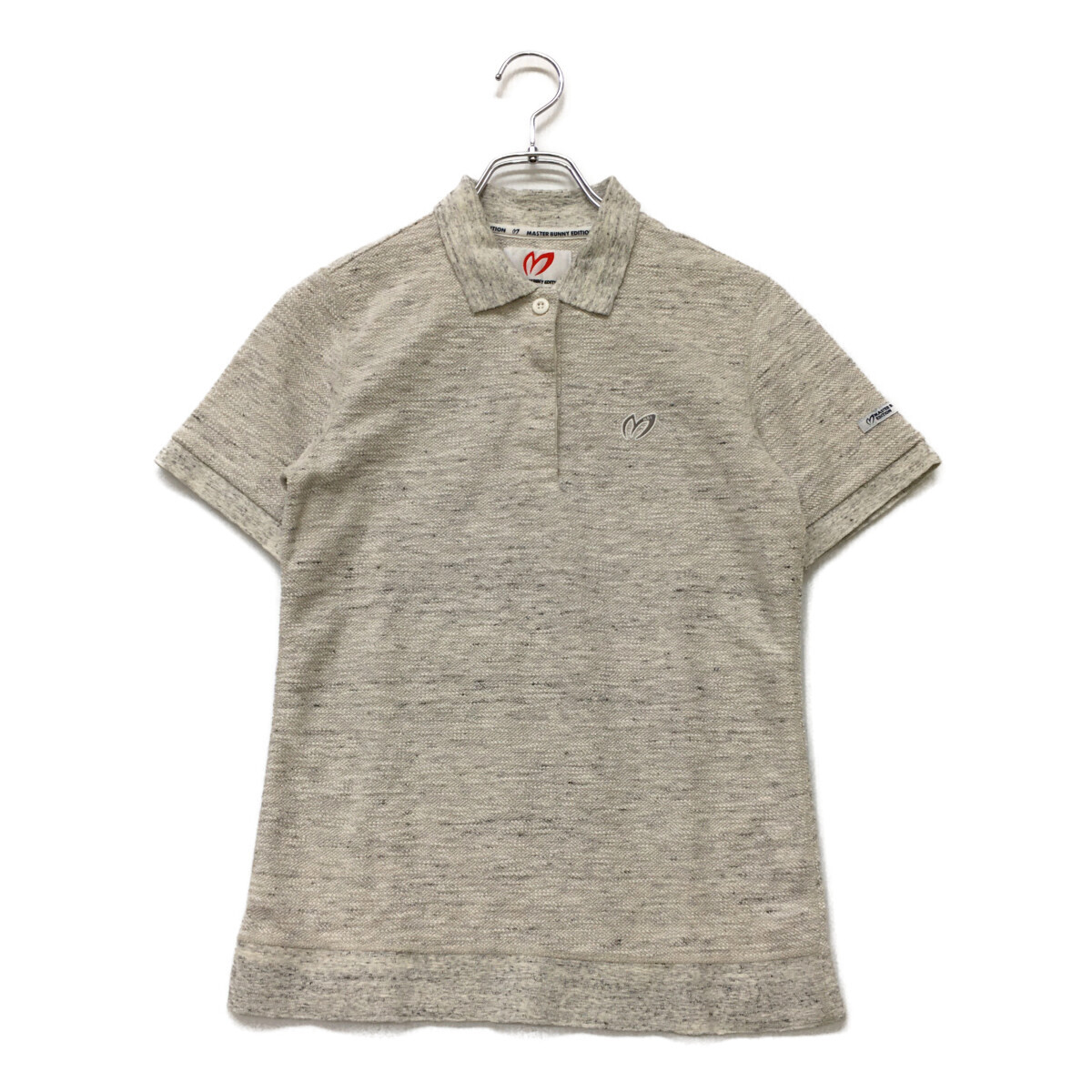 coco 中古【値下げ】マスターバニーエディション レディース 半袖ポロシャツ 1(M) 杢グレー レターパックプラス発送可 95306拍卖