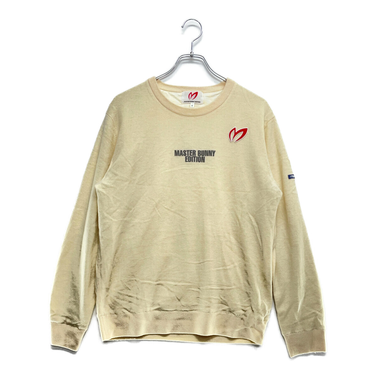 coco 中古【値下げ】 マスターバニーエディション メンズ セーター 6(LL)アイボリー カシミヤ混 レターパックプラス発送可 111758拍卖