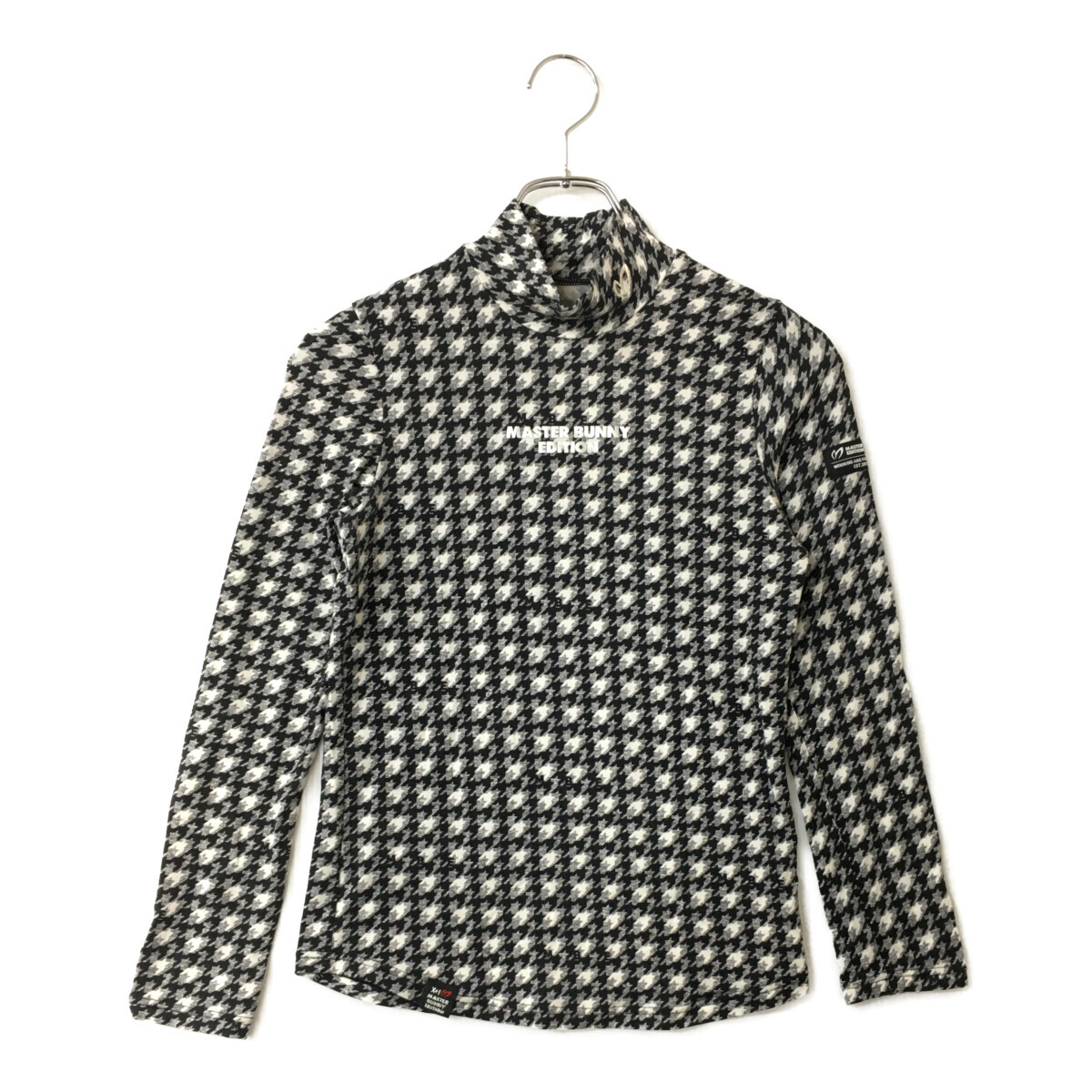 coco 中古【SALE】マスターバニーエディション レディース 長袖シャツ 0(S) グレー×黒×白 ハイネックカットソーネコパケ発送可 88094拍卖