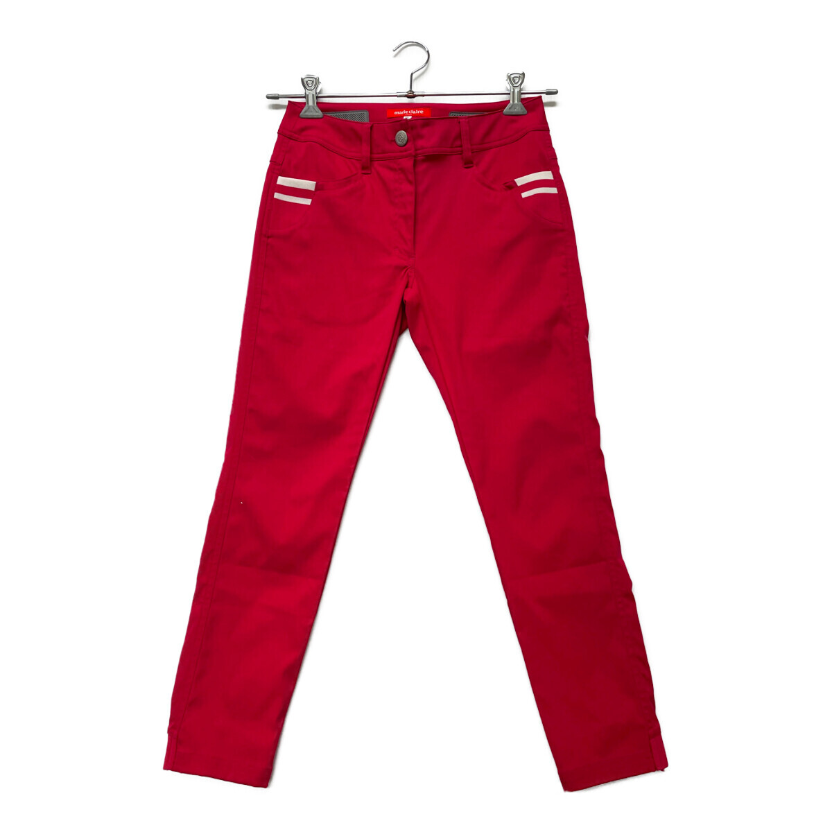 coco 中古【値下げ】 マリクレール mariclaire レディース パンツ S 濃ピンク 春夏 シンプル レターパックプラス発送可 94648拍卖