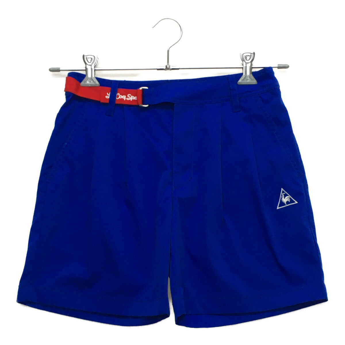 coco 中古【値下げ】 ルコックスポルティフ le coq sportif レディース ショートパンツ 7号 青 ストレッチ レターパックプラス発送可 94275拍卖