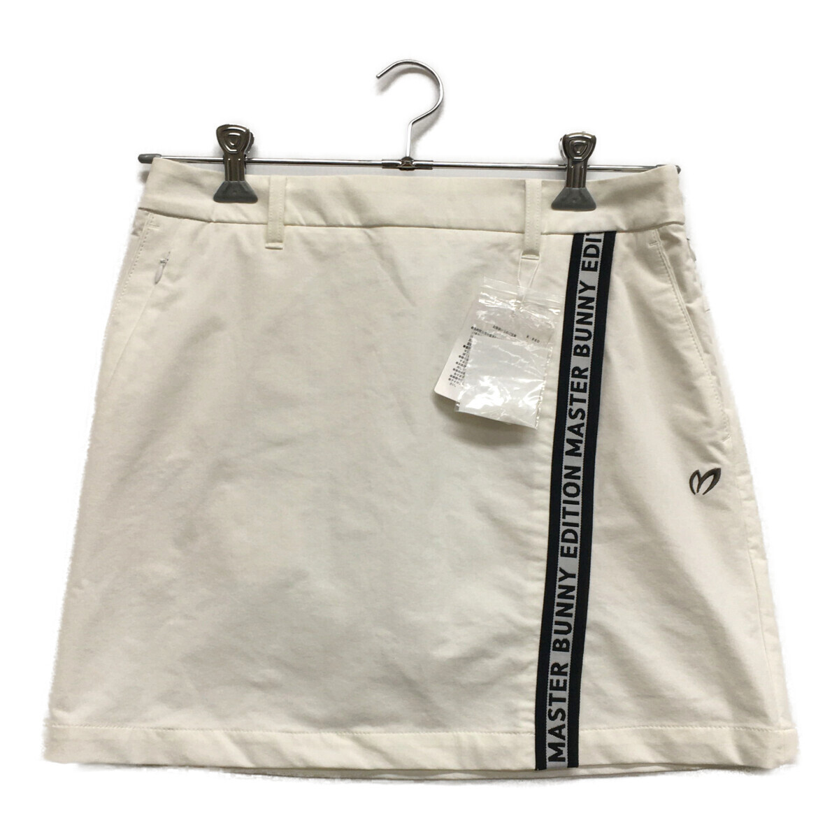 coco 未使用品【値下げ】 マスターバニーエディション MASTER BUNNY スカート 2(L) 白 ストレッチ レディース ネコパケ発送可 96639拍卖