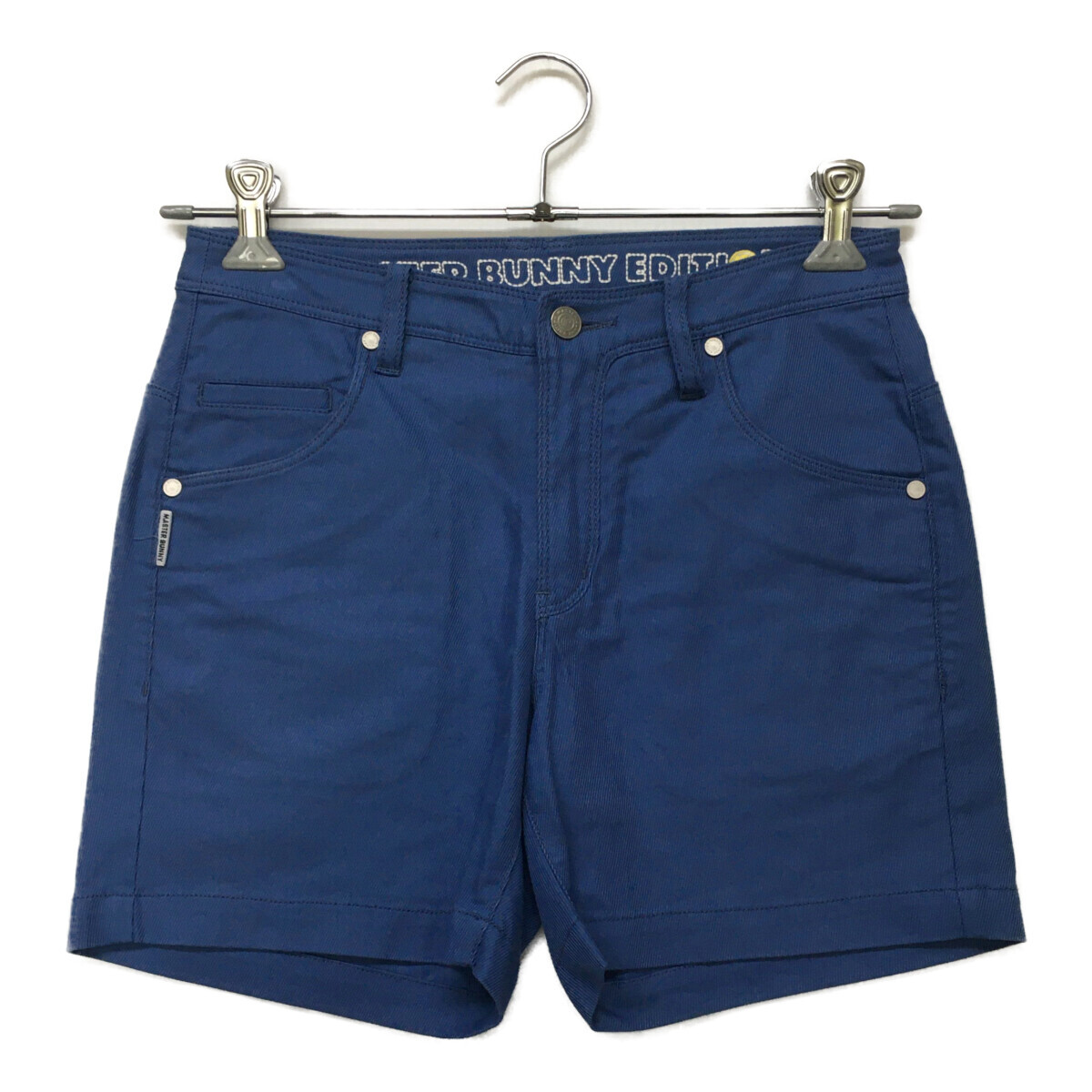 coco 中古【値下げ】マスターバニーエディション MASTER BUNNY レディースハーフパンツ 1(M) 青 ブルー レターパックプラス発送可 95621拍卖