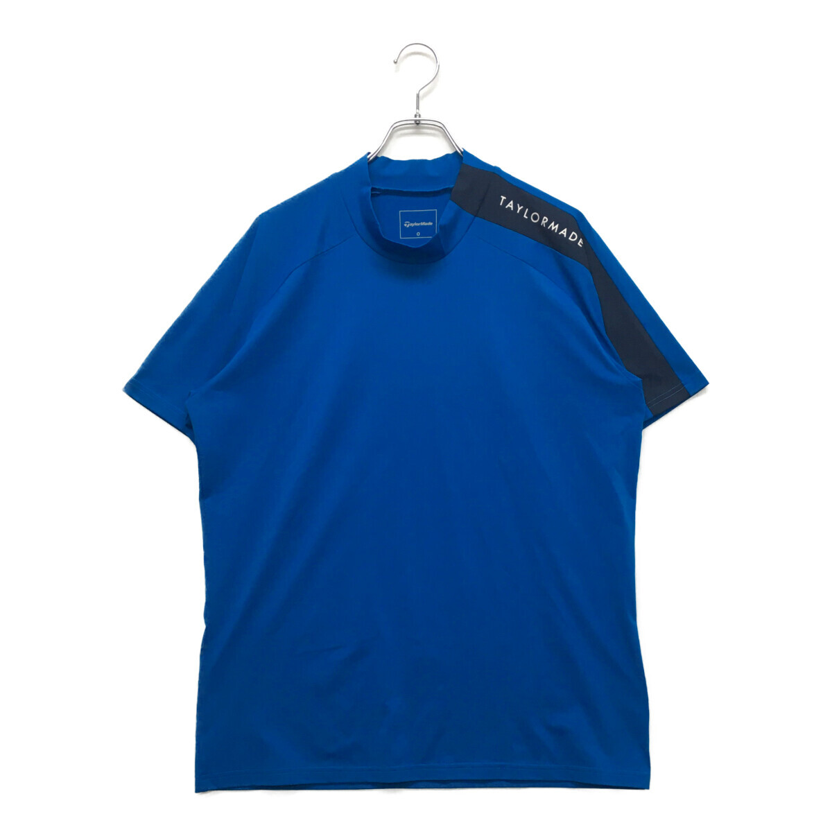 coco 中古【値下げ】 テーラーメイド Taylor Made メンズ 半袖シャツ O(LL) 青 ブルー モックネック レターパックプラス発送可 95619拍卖