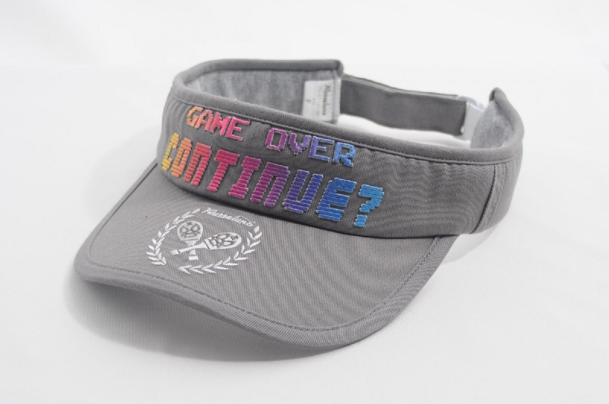 coco 中古【値下げ】 ラッセルノ RUSSELUNO サンバイザー フリー グレー レターパックプラス発送可 66509拍卖