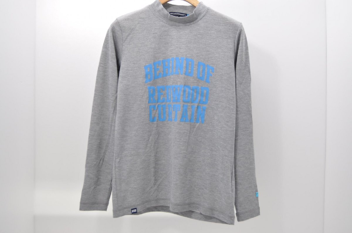 coco 中古【値下げ】 ロサーセン ROSASEN メンズ 長袖シャツ M グレー ハイネックカットソー レターパックプラス発送可 73733拍卖