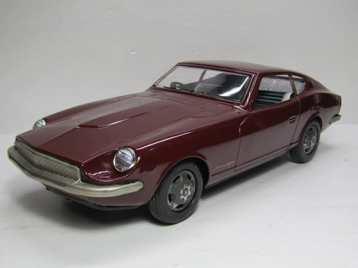 Fairlady Z 日産 フェアレディ Z マルーン 全長約30cm ICHIKO イチコー ブリキ 昭和 レトロ 0133/3000 限定 本体 JDM Made in Japan 日本製拍卖