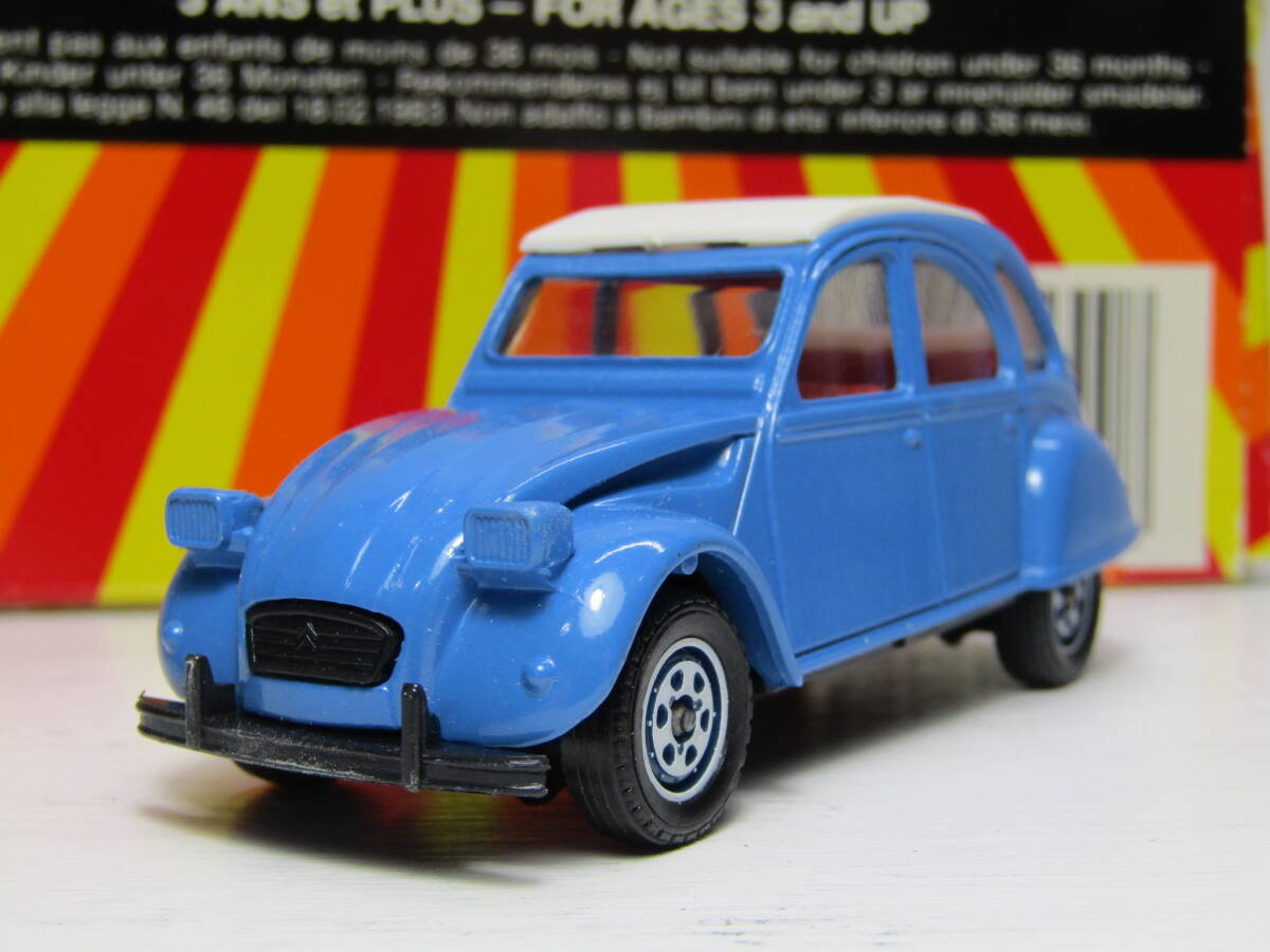 Citron 2CV 1/43 シトロエン F 仏名車 ヴィンテージ 当時 Made in France フランス製 SOLIDO ソリド フレンチ ブルー レトロ ダイキャスト拍卖