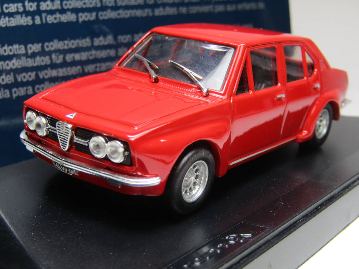 ALFA ROMEO ALFETTA 1/43 アルファロメオ アルフェッタ GR.2 オーバーフェンダー ワイド Presentazione Made in Italy PROGETTO K 稀少拍卖