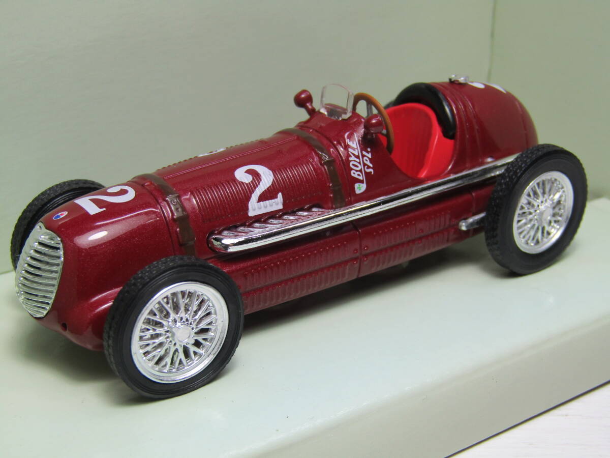 Maserati マセラティ 1/43 マセラティ 8CTF ボイル スペシャル V8 1939 インディ500 優勝車 30s GP Schuco シュコー Junior line 拍卖
