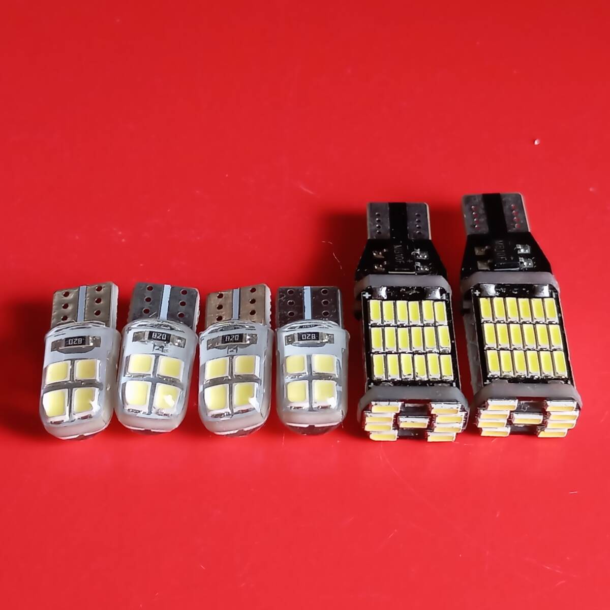 NSP170系 シエンタ 爆光!LED ポジション球 スモール バックランプ ナンバー灯 6個セット T10 T16 ホワイト/45/8拍卖