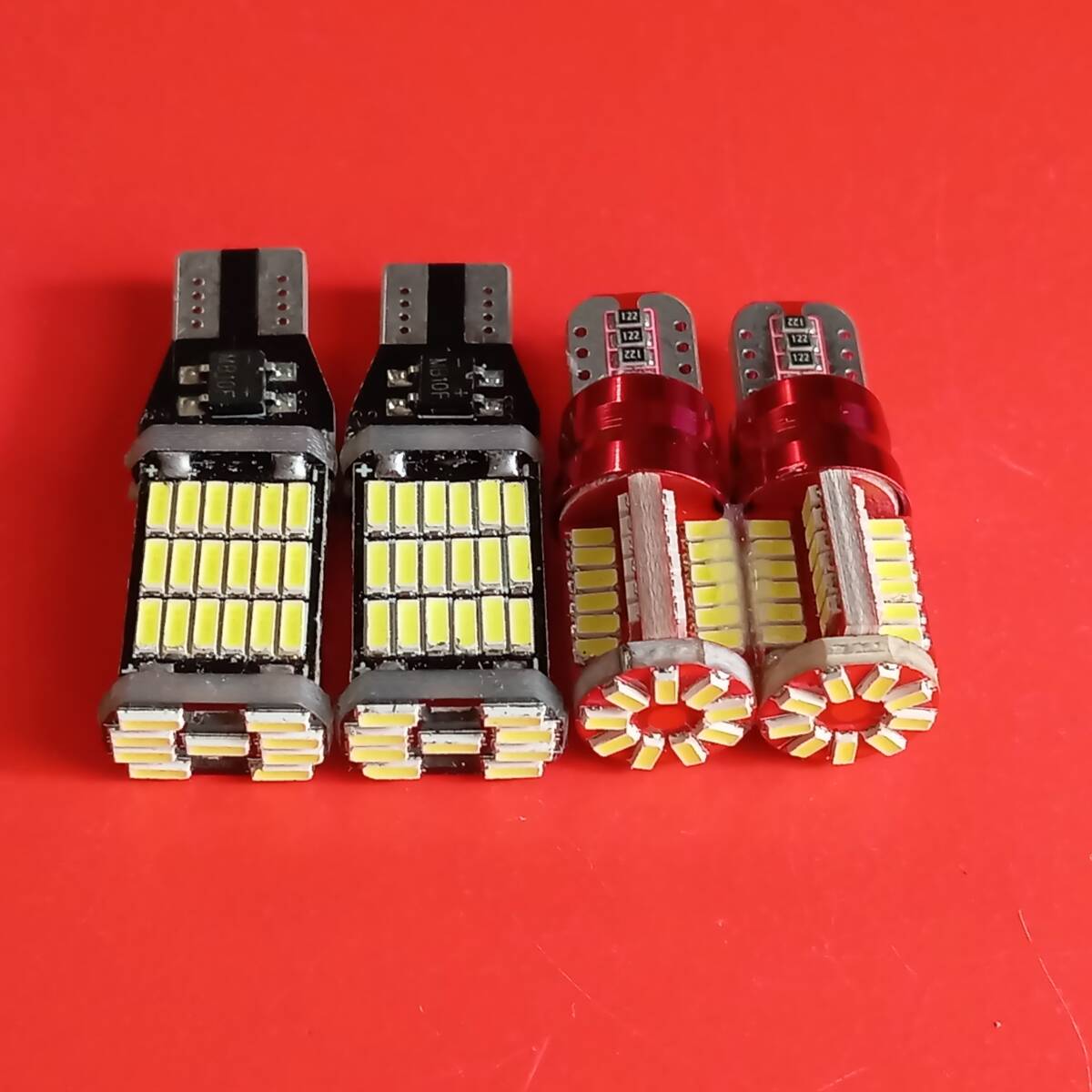 エブリイバン DA17V DA64V エブリイ 爆光!バックランプ スモール ポジション球 t10 LED 4点セット ホワイト スズキ /45/57拍卖