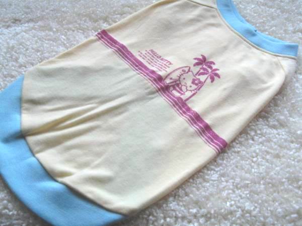 ★同梱お得★2L・ハローキティータンクトップ・ブルー♪拍卖