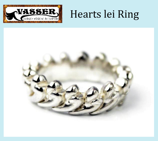 VASSER(バッサー)Hearts lei Ring(ハーツレイリング)-8号拍卖