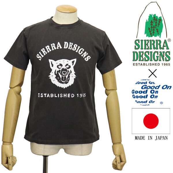 SIERRA DESIGNS (シエラデザインズ) x Good On コラボ DOG ドッグ ティーシャツ BLACK x WHITE SD017 M拍卖