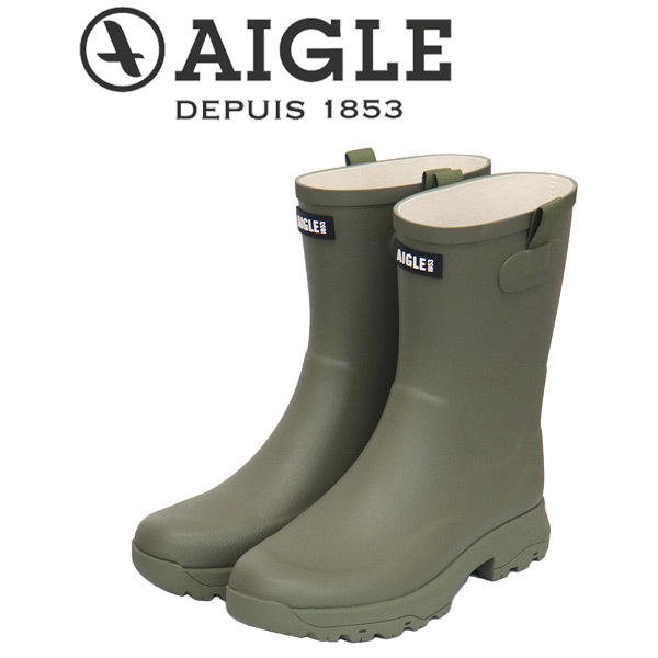 AIGLE (エーグル) ZZFS061 ALYA アリア レディース ラバーブーツ 009 TAILLIS AGL048 37-約23.5cm拍卖