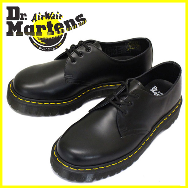 Dr.Martens ドクターマーチン 21084001 CORE 1461 BEX 3ホールシューズ BLACK SMOOTH UK5-約24cm拍卖