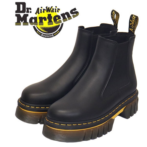Dr.Martens (ドクターマーチン) WMS 30667001 AUDRICK チェルシー サイドゴア レディース レザーブーツ BLACK UK5-約24.0cm拍卖