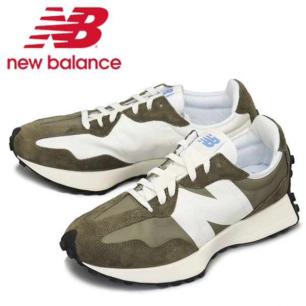 new balance (ニューバランス) U327 LE スニーカー KHAKI NB834 Dワイズ 28.0cm拍卖