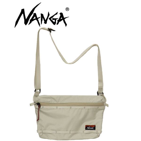 NANGA (ナンガ) NA2253-3A507 AURORA SACOCHE オーロラ サコッシュ ショルダーバッグ IVORY 日本製 N006拍卖