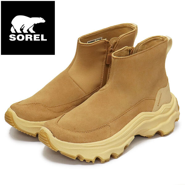 SOREL (ソレル) NL4825 キネティックブレイクスルー アルカディア ウォータープルーフ レディース スノーブーツ 防水 253 TAWNY BUFF SRL08拍卖