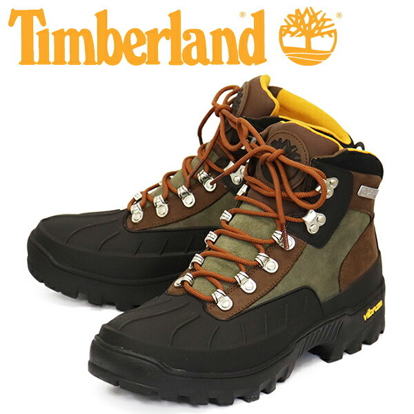 Timberland (ティンバーランド) A5MD7 VIRBAM EUROHIKER WP ビブラムユーロハイカーウォータープルーフブーツ DkBrown TB372 US7.5-約25.5c拍卖