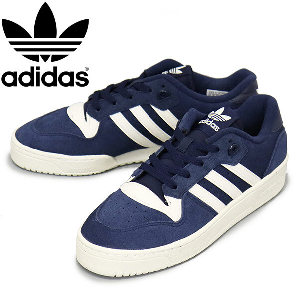 adidas (アディダス) IE9910 RIVALRY LOW カレッジネイビーxクラウドホワイトxカレッジネイビー AD245 26.5cm拍卖