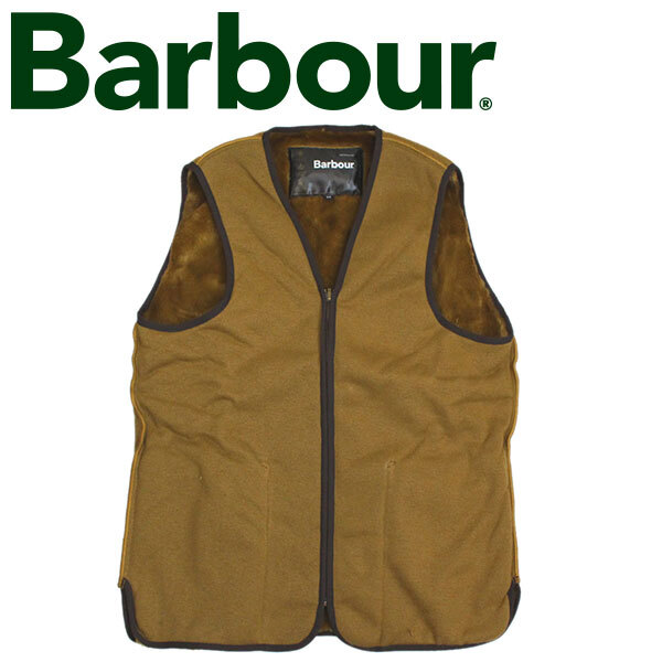 BARBOUR (バブアー バブワー) 3955019 MLI0035 38795 FUR LINER SL ファーライナー スリムフィット SL専用ライナー BBR004 55(50)BROWN 34拍卖