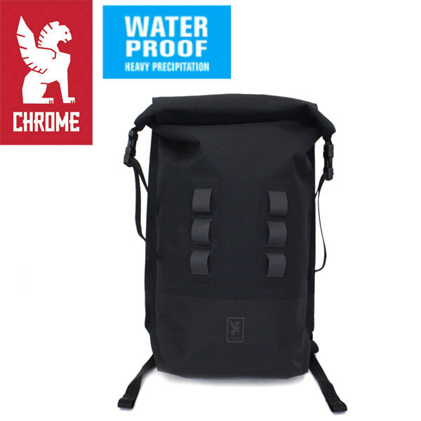 CHROME (クローム クロム) BG312 URBAN EX 2.0 ROLLTOP 20L BACKPACK アーバン EX ロールトップ バックパック BLACK CH277拍卖