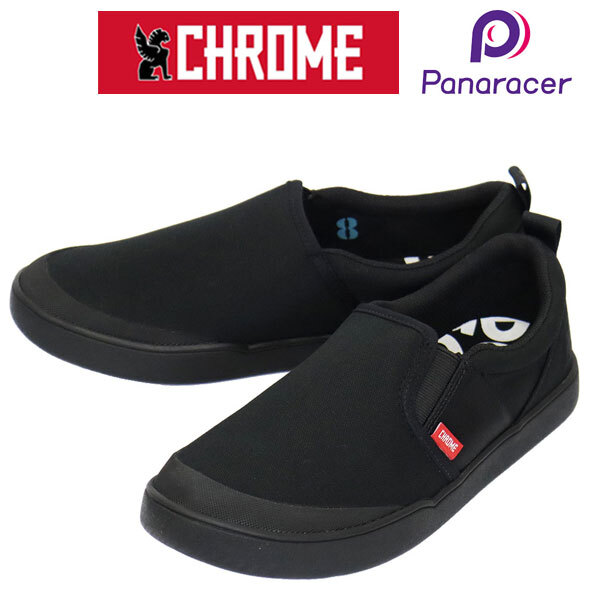 CHROME (クローム) FW185 BOYER ボイヤー スリッポン スニーカー BLACK CH336 US9.5-約27.5cm拍卖