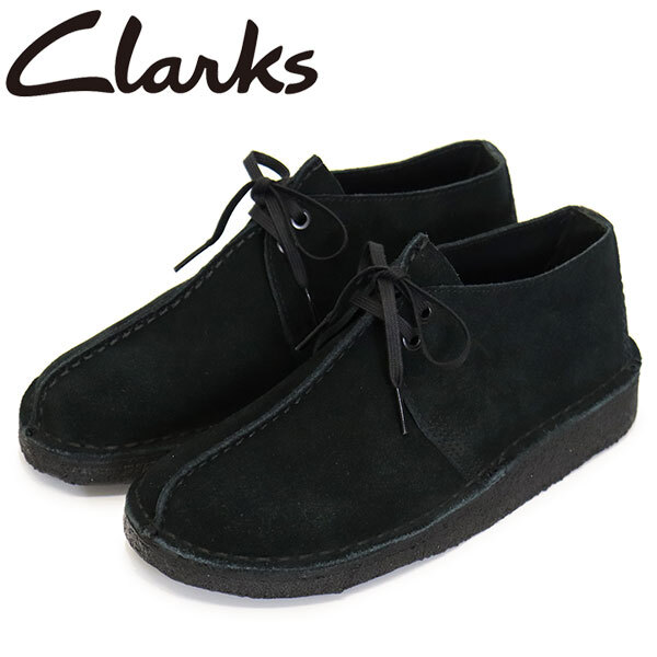 Clarks (クラークス) 26165566 Desert Trek デザートトレック レディースシューズ Black Sde CL099 UK5.5-約24.5cm拍卖
