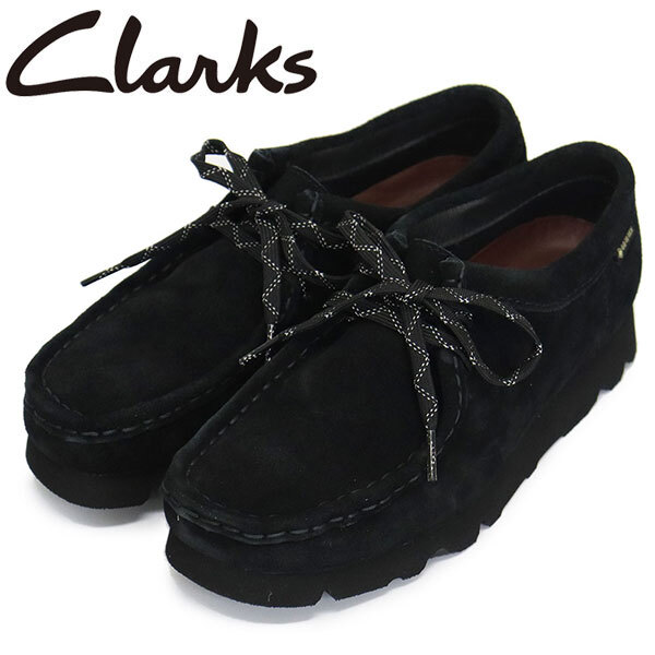 Clarks (クラークス) 26169024 Wallabee GTX ワラビー ゴアテックス レディース シューズ Black Sde CL063 UK4-約23.0cm拍卖