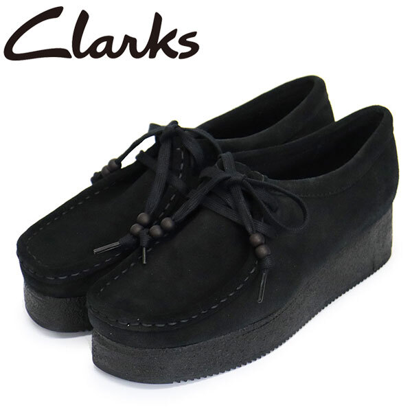 Clarks (クラークス) 26173497 Wallacraft Bee ワラクラフトビー レディースシューズ BlackSde CL095 UK5.5-約24.5cm拍卖