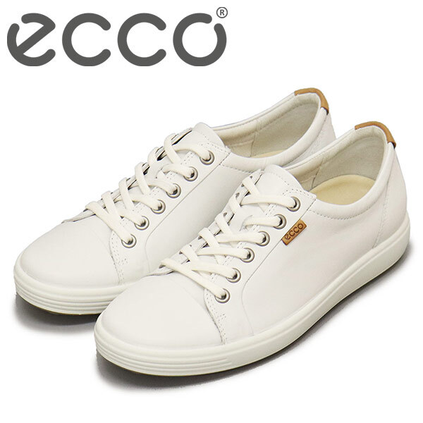 ECCO (エコー) 43000301007 SOFT 7 W WOMEN'S ウィメンズ スニーカー WHITE EC012 37-約23.5cm拍卖