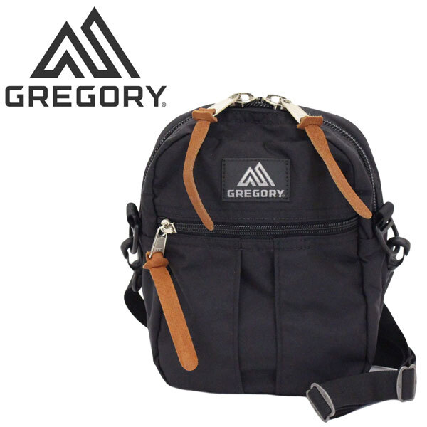 GREGORY (グレゴリー) クイックポケットL コンパクト ポーチ GY042 1254151041-ブラック拍卖