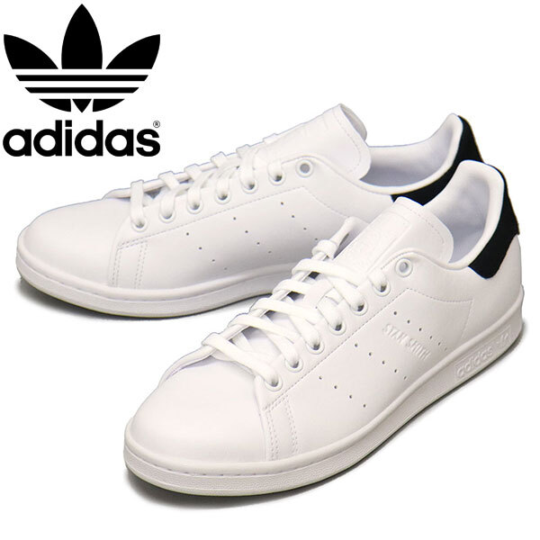adidas (アディダス) GX4429 STAN SMITH スタンスミス スニーカー フットウェアホワイトxコアブラックxフットウェアホワイト AD177 24.0cm拍卖