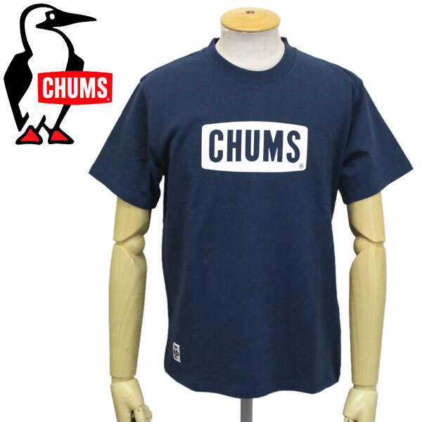 CHUMS (チャムス) CH01-1324 CHUMS Logo T-Shirt チャムスロゴTシャツ CMS022 N001Navy M拍卖