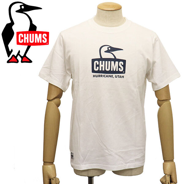 CHUMS (チャムス) CH01-2278 Booby Face T-Shirt ブービーフェイスTシャツ CMS150 W015WhitexNavy XL拍卖