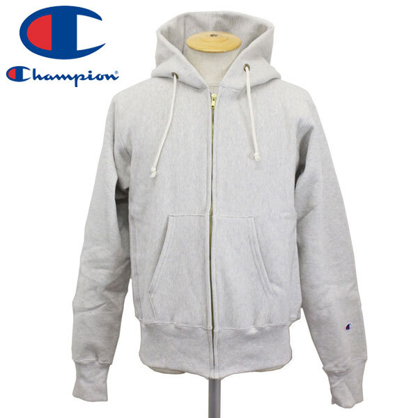 Champion (チャンピオン) C5-U102 Reverse Weave ZIP HOODED SWEAT SHIRT (リバースウィーブ ジップ フードスウェットシャツ) アメリカ製拍卖