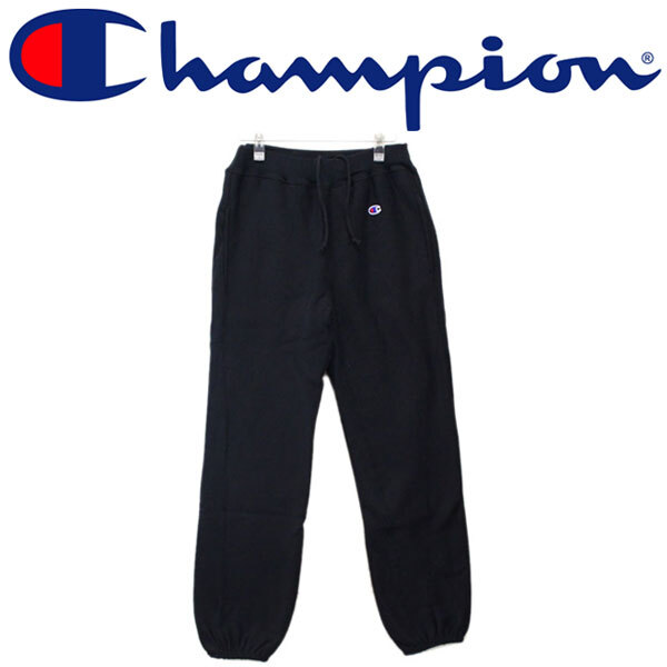 Champion (チャンピオン) C5-Y201 Reverse Weave SWEAT PANT (リバースウィーブ スウェットパンツ) アメリカ製 ブラック-090-Sサイズ拍卖