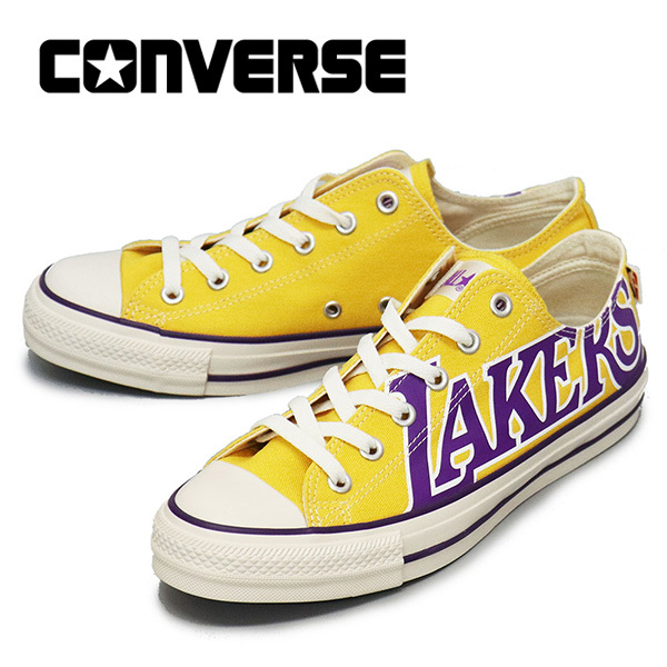 CONVERSE (コンバース) 31309391 オールスター R NBA OX レイカーズ CV079 US7.5-26.0cm拍卖