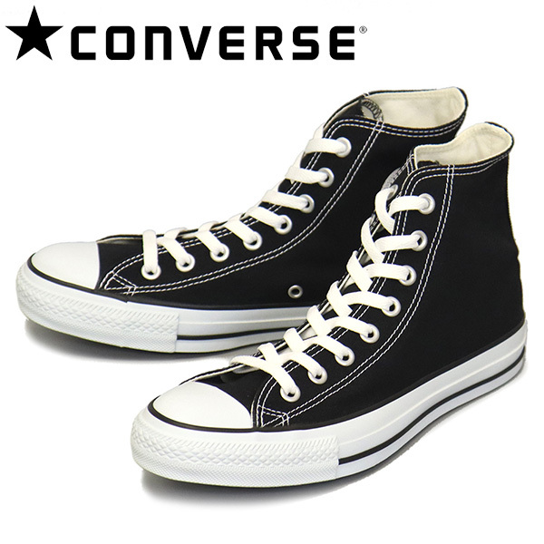 CONVERSE (コンバース) 32060181 キャンバス オールスター HI ブラック M9160 CV008 US6.5-25.0cm拍卖
