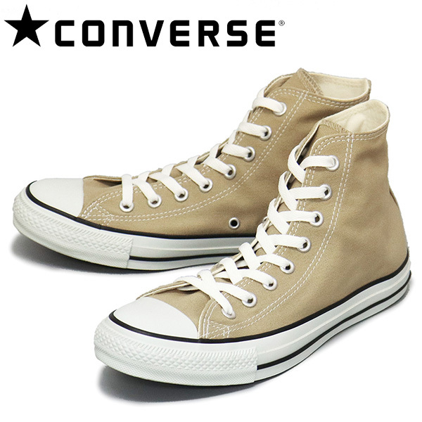 CONVERSE (コンバース) 32664389 キャンバス オールスター カラーズ HI ベージュ CV033 US8.5-27.0cm拍卖