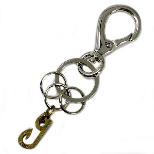 gancho(ガンチョ) KC025 KEY CHAIN キーチェーン シルバー拍卖