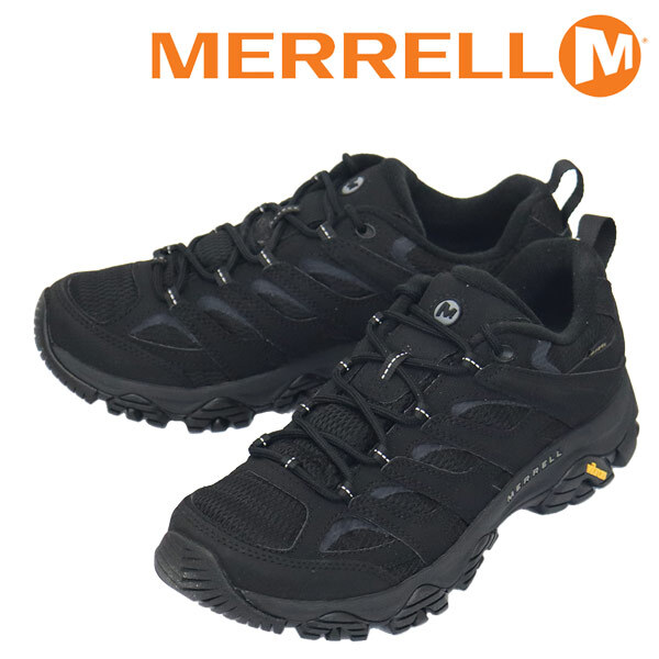 MERRELL (メレル) J500239 MOAB モアブ 3 SYNTHETIC GTX シンセティック ゴアテックス シューズ TRIPLE BLACK MRL096 約27.5cm拍卖